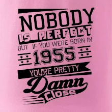 Nobody is perfect - 1955