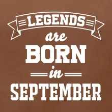 Legends are born in September