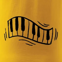 Klávesy kreslené Klávesy kreslené