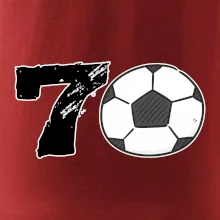 Futbal okrúhle narodeniny 70