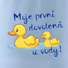 Moje první dovolená u vody - kluk