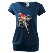 Papagáj  na listnatom strome