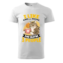 I like cats and coffee and maybe 3 people I like cats and coffee and maybe 3 people