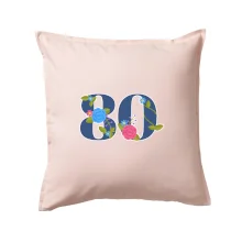 Kvetinové číslo kreslené - 80