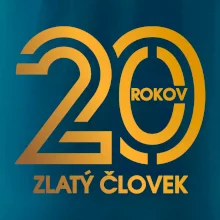 20 rokov zlatý človek