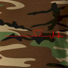 Poker EKG srdce červené Poker EKG srdce červené