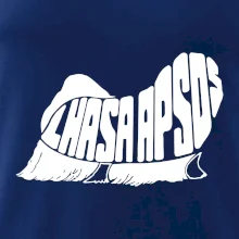 Lhasa Apso nápis v tele Lhasa Apso nápis v tele
