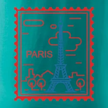 Paríž známka jednoduchá Paríž známka jednoduchá
