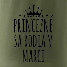 Princezné sa rodia v marci