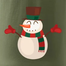 Vianočný snehuliak