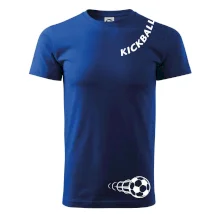 Kickball nápis šikmo