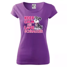Keep calm and love Schnauzer