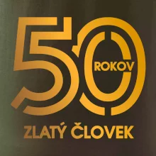 50 rokov zlatý človek