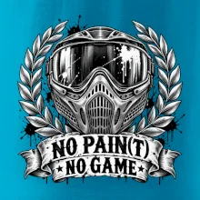 No Paint, No Game – motív s maskou