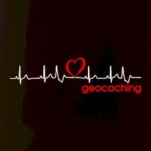 Moje srdce bije pre Geocaching -Text