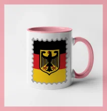 Nemecká známka - vlajka