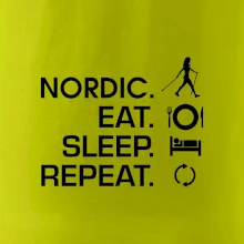 Nordic walking eat sleep Nordic walking eat sleep