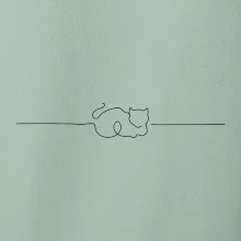 Mačka linka kreslená