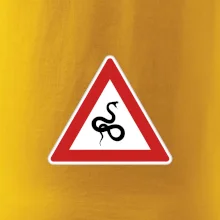 Dopravná značka - Pozor had Dopravná značka - Pozor had