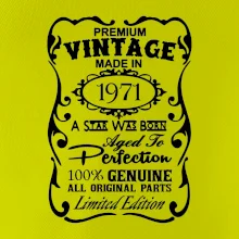 Vintage Etiketa - 1971