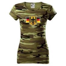 Nemecká orlica a vlajka Nemecká orlica a vlajka