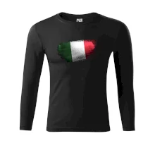 Talianska vlajka ohryzaná Talianska vlajka ohryzaná