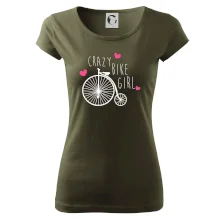 Crazy bike girl Crazy bike girl