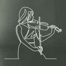 Huslistka jedným ťahom