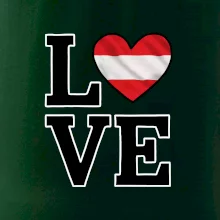 Love Rakúska vlajka