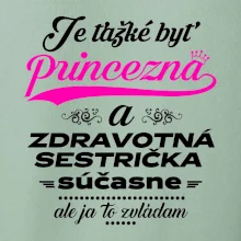 Je ťažké byť princezná zdravotná sestrička Je ťažké byť princezná zdravotná sestrička