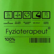 Čiarový kód fyzioterapeutka Čiarový kód fyzioterapeutka