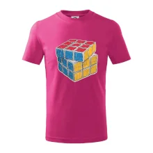 Rubikova kocka kreslená