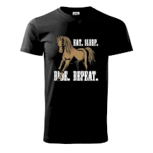 Eat Sleep Ride Repeat Western