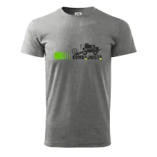 Kombajnista zelená a žltá