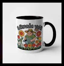 Záhrada volá - záhradník a slnečnice