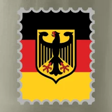 Nemecká známka - vlajka