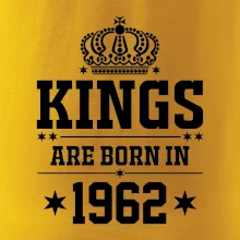 Kings are born in 1962