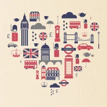 Anglicko symboly srdce