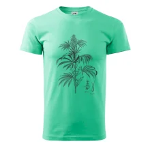 Konope kvietok čiernobiely  