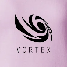 Vortex logo jednofarebné Vortex logo jednofarebné