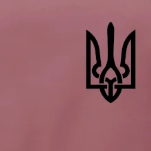 Ukrajina trojzubec prsník Ukrajina trojzubec prsník