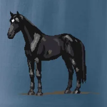 Čierny kôň pixel Čierny kôň pixel