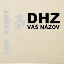 DHZ REFLEXNÉ (oheň, firesport, názov zboru - vlastný nápis)