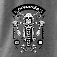 Motorkár  lebka opravár