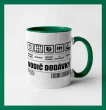 Čiarový kód - Vodič dodávky Čiarový kód - Vodič dodávky