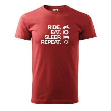 Ride Eat Sleep Repeat moto skúter