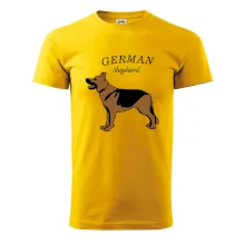 Nemecký ovčiak - hnedý s nápisom Nemecký ovčiak - hnedý s nápisom