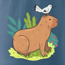 Kapybara a vtáčik Kapybara a vtáčik