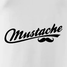 Mustache - nápis