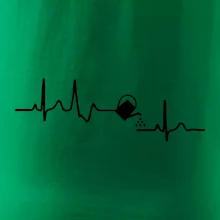 EKG záhrada - kanva EKG záhrada - kanva